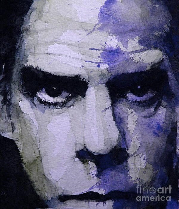 Nick Cave Poster featuring the painting Bad Seed by Paul Lovering