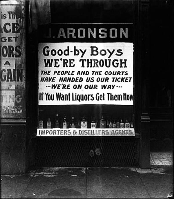 If You Want Liquors Get Them Now Poster featuring the photograph If You Want Liquors Get Them Now by Bill Cannon