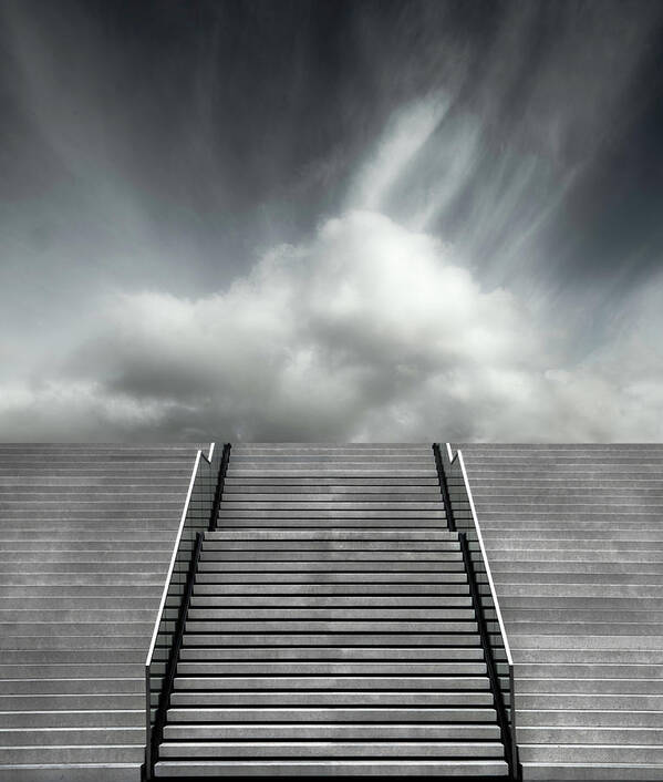 Stair Poster featuring the photograph Stair by Gilbert Claes