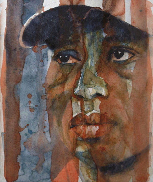 Tiger Woods Poster featuring the painting Star n Stripes by Paul Lovering