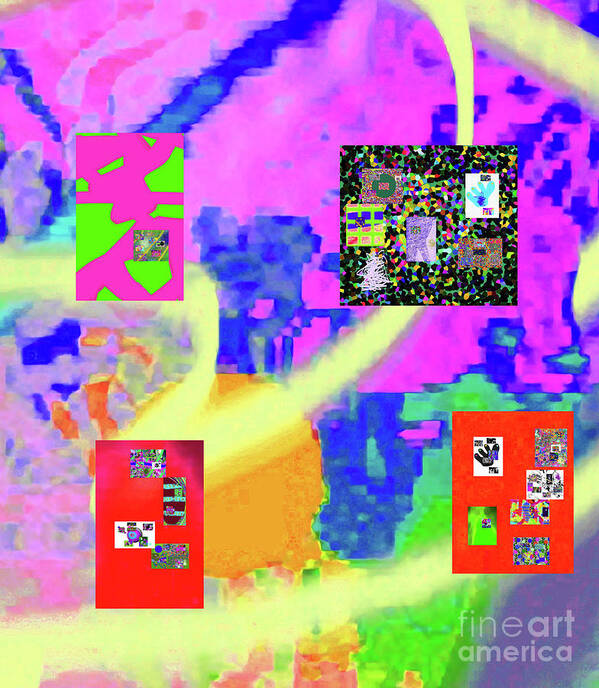 Walter Paul Bebirian Poster featuring the digital art 9-1-2015abcdefghijklmnopqrtuvwxyzabcdefghijk by Walter Paul Bebirian