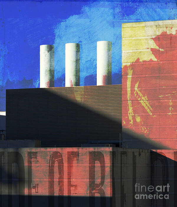 Blue Poster featuring the photograph Color Comp One by Gary Everson