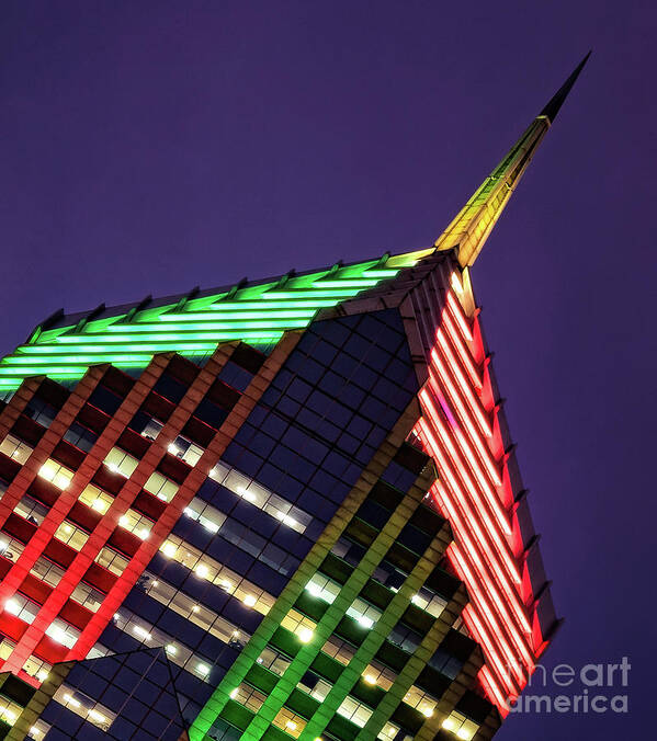 Chicago Poster featuring the photograph Holiday abstract by Izet Kapetanovic
