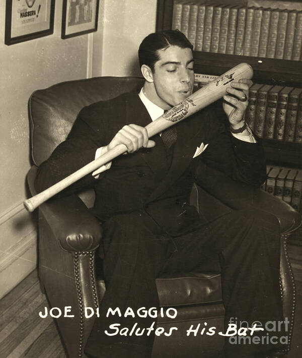 1941 Poster featuring the photograph Joe Dimaggio (1914-1999) by Granger