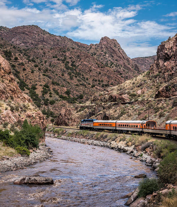 Royal Gorge Route Railroad Poster featuring the photograph Royal Gorge Route Railroad by Jaime Mercado