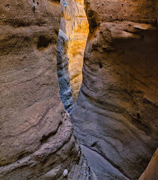 Abstract Poster featuring the photograph Slot Canyon Abstract by Joseph Smith