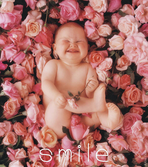 Smile Poster featuring the photograph Smile by Anne Geddes
