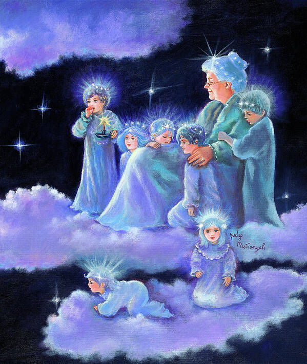 Grandmother Night Poster featuring the photograph Grandmother Night by Judy Mastrangelo