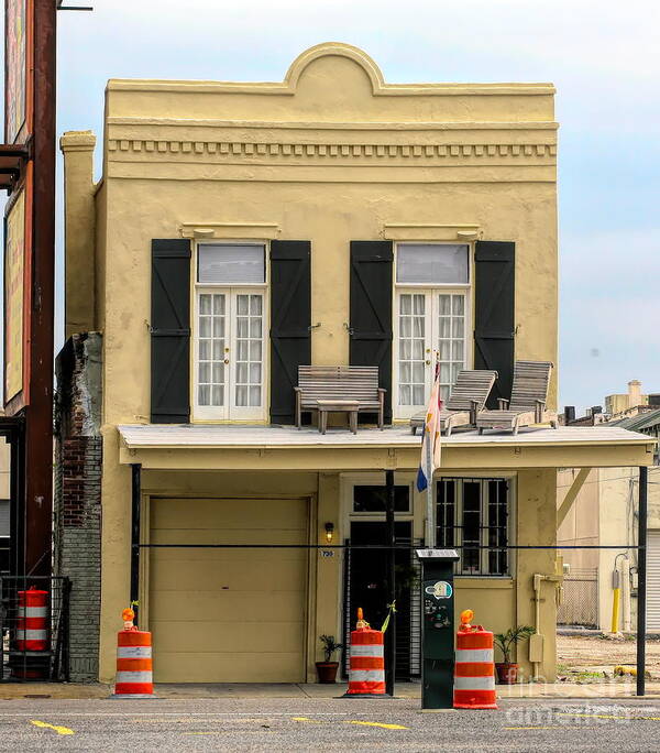 New Orleans Poster featuring the photograph Roof Top Patio New Orleans by Chuck Kuhn