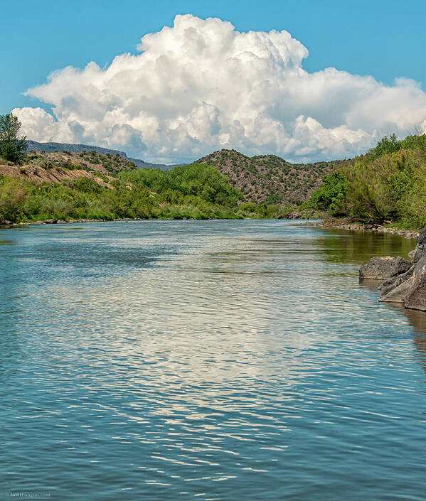 Summer Poster featuring the photograph Summer on the Rio Grande by Britt Runyon