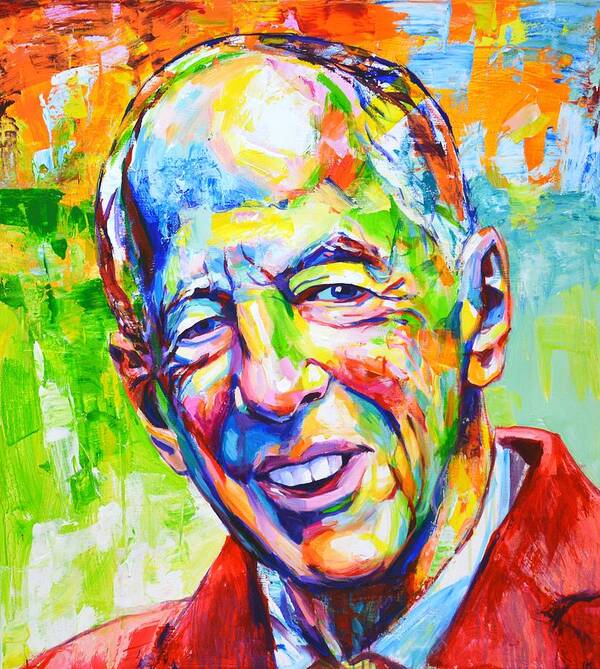 Nathaniel Charles Jacob Rothschild Poster featuring the painting Baron Jacob Rothschild by Iryna Kastsova