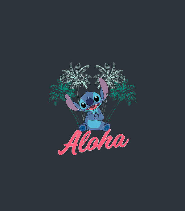 Disney Lilo and Stitch Aloha Poster by Otterc Olivi - Pixels