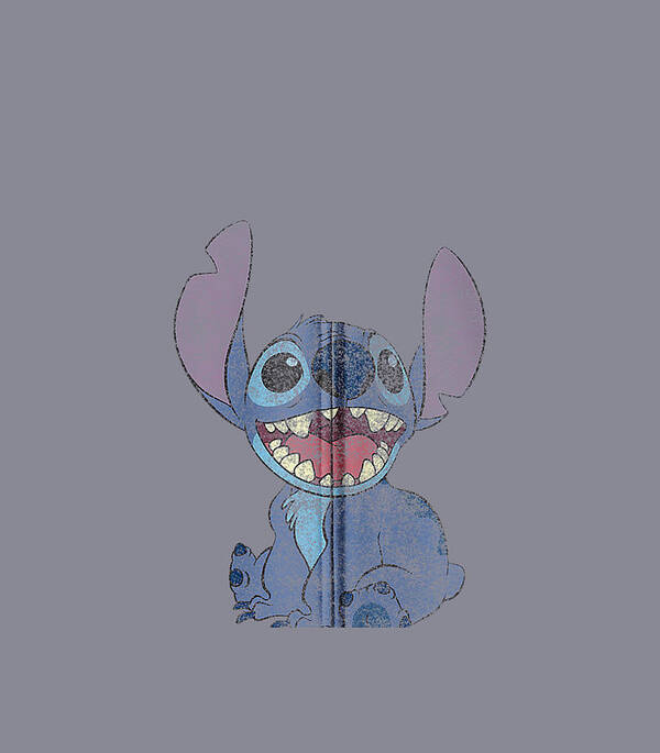 Disney Lilo Stitch Happy Stitch Poster by Eoghaa KamiM - Pixels