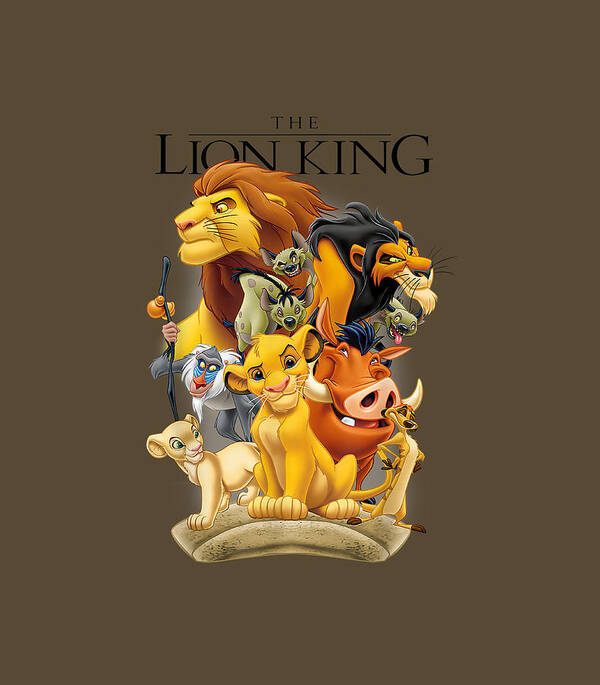 Disney Lion King Pride Land Characters Graphic Poster By Mayagr Liara -  Fine Art America