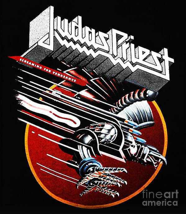 Judas Priest Group Music Heavy Metal New Art Poster by Dwi Riyani