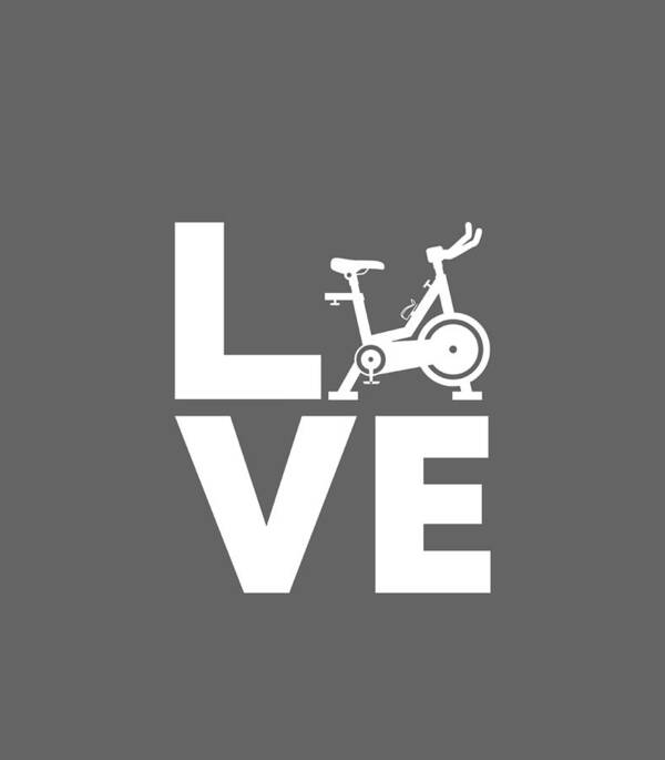 Love Spin Funny Spin Class Spinning Cycling Workout Fitness Poster