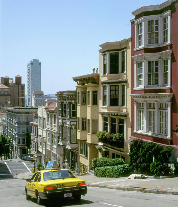 Mason Street Poster featuring the photograph Mason Street, San Francisco by David L Moore