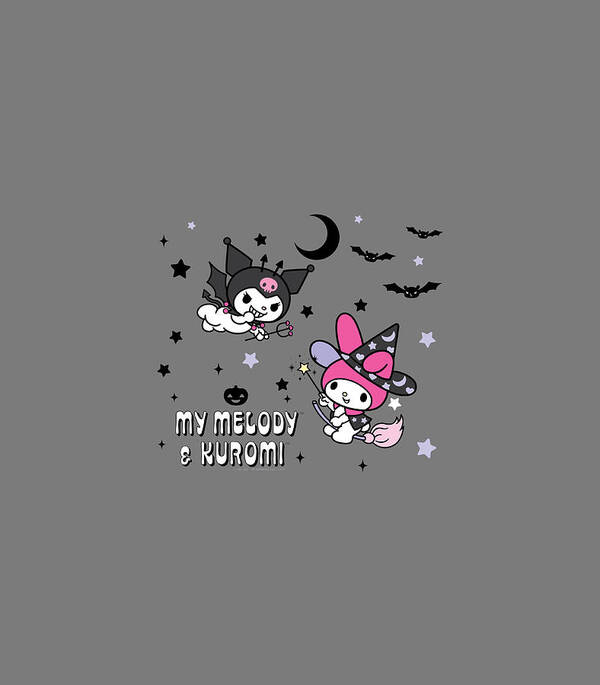 My Melody and Kuromi Halloween Poster by Arash Briea - Pixels