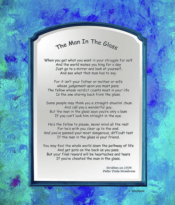 the guy in the glass poem