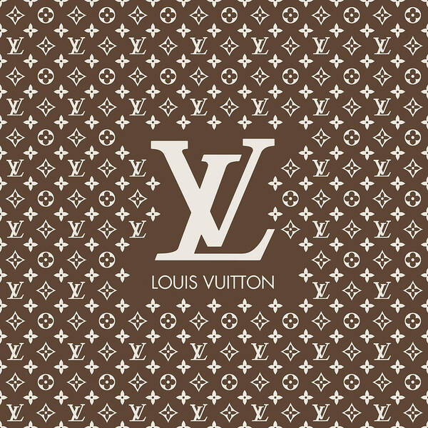 Louis Vuitton Pattern - Lv Pattern 12 - Fashion And Lifestyle Poster by TUSCAN Afternoon