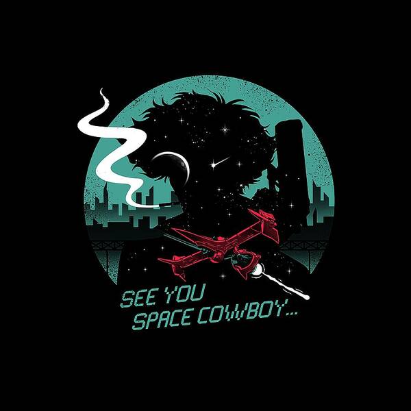 Space Cowboy Poster