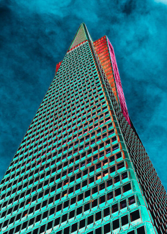 Transamerica Building Poster featuring the photograph Transamerica Building by Lee Harland