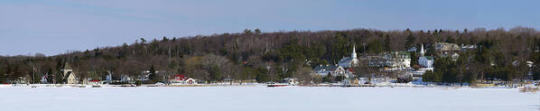 Photography Poster featuring the photograph Ephraim In Winter, Lake Michigan, Door by Panoramic Images