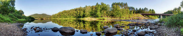 Canadian Lake Poster featuring the photograph Canadian Lake by Nick Shirghio