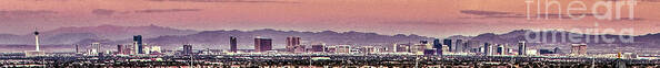  Poster featuring the photograph Vegas Morning by Darcy Dietrich