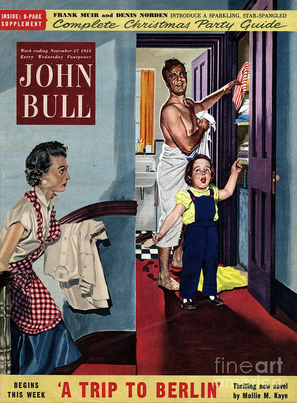 John Bull  s Uk Magazines Poster by The Advertising