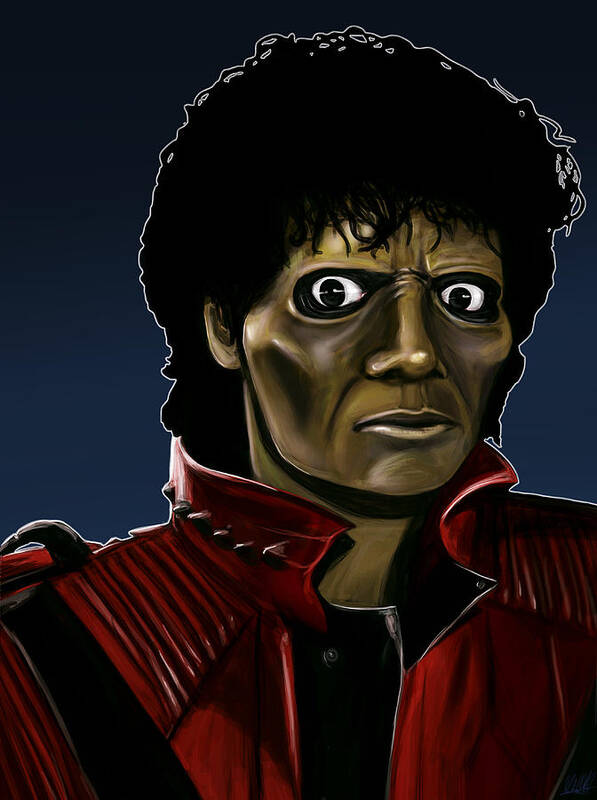 Michael Jackson Thriller Poster by Michael Clarke - Pixels