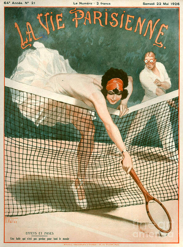 1929 La Vie Parisienne Liesse French France Travel Advertisement Poster Print 
