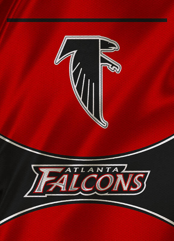 Atlanta Falcons Uniform Poster by Joe Hamilton - Fine Art America
