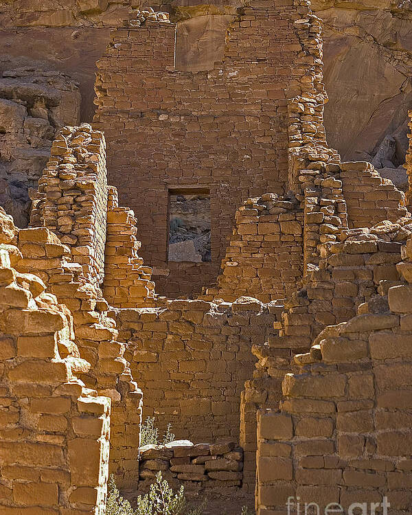 Chaco Poster featuring the photograph Chaco Canyon by Steven Ralser