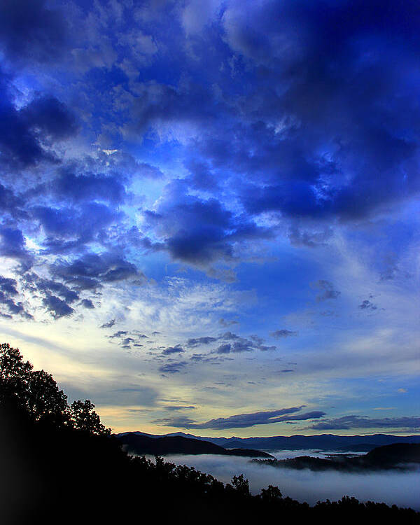 Smoky Mountains Poster featuring the photograph A Smoky Mountain Dawn by Michael Eingle