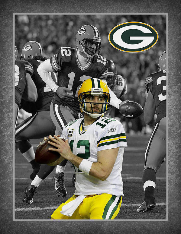 : Aaron Rodgers Poster 24 X 36 - Aaron Rodgers Print: Posters &  Prints