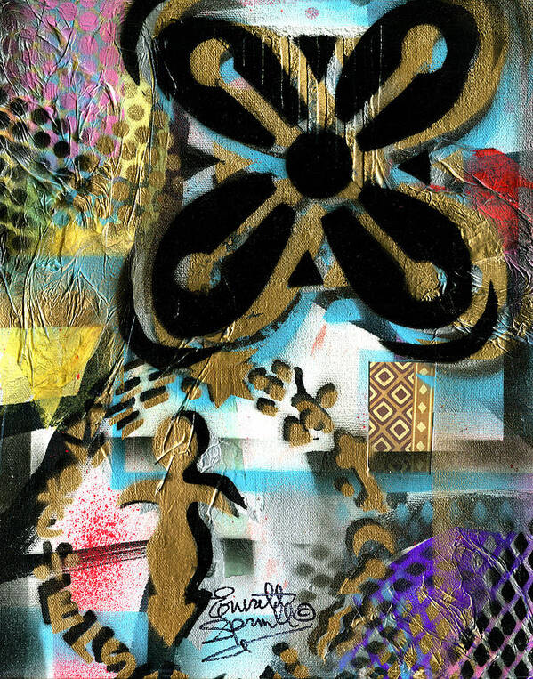 Everett Spruill Poster featuring the painting Abundance by Everett Spruill