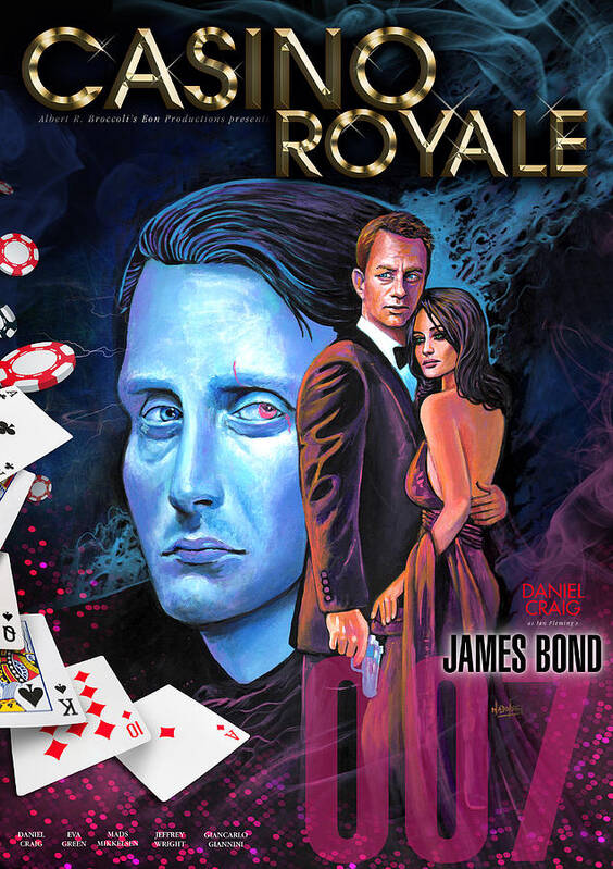 Casino Royale poster by Larry Nadolsky Fine Art America