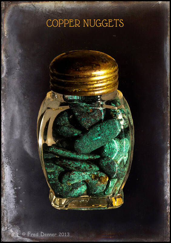 Copper Poster featuring the photograph Copper Nuggets by Fred Denner