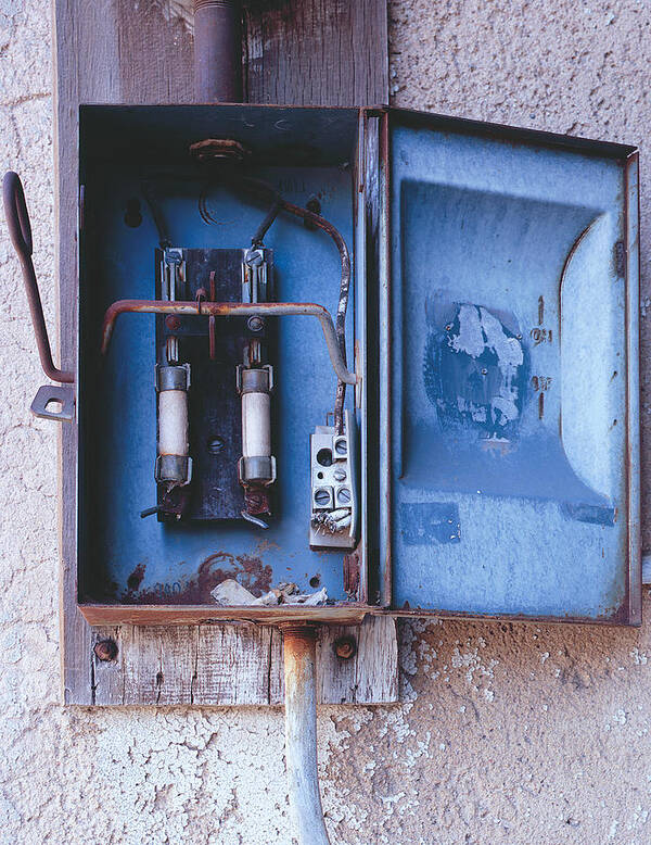 United States Poster featuring the photograph Electrical Box by Richard Gehlbach