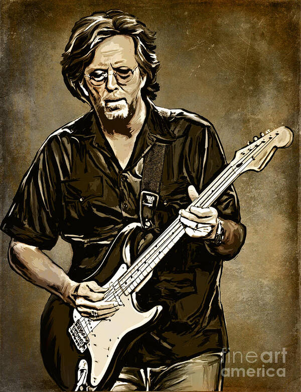 Eric Clapton Poster SKU 43960 