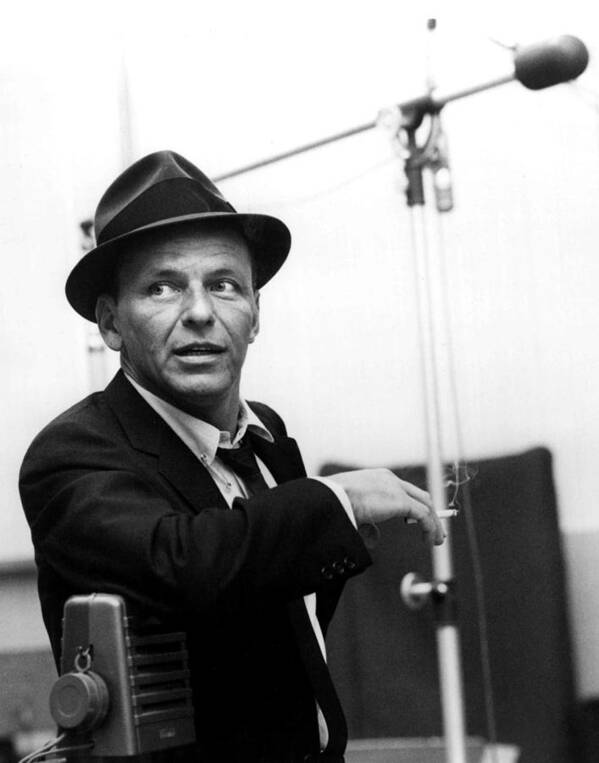 Frank Poster featuring the photograph Frank Sinatra by Retro Images Archive
