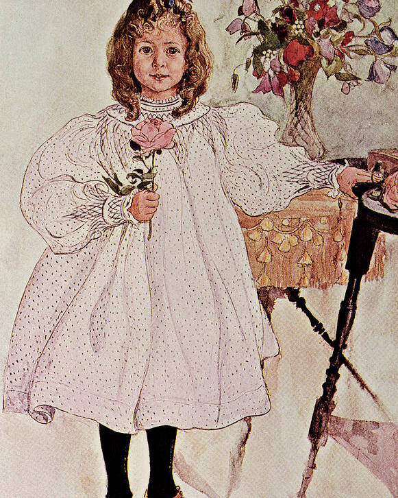 Carl Larsson Poster Gladys 