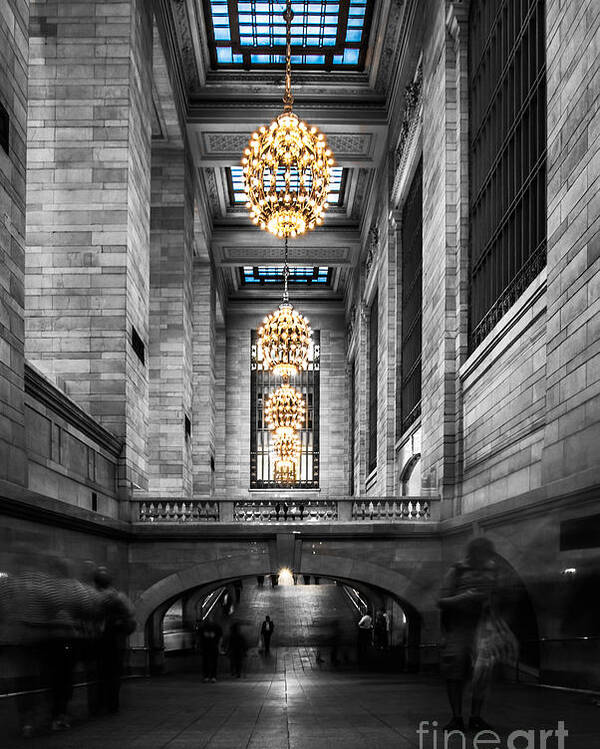 Nyc Poster featuring the photograph Grand Central Station III ck by Hannes Cmarits