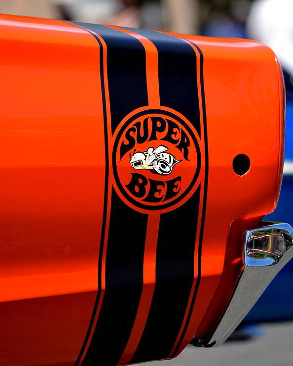 Super Bee Poster featuring the photograph Hr-27 by Dean Ferreira