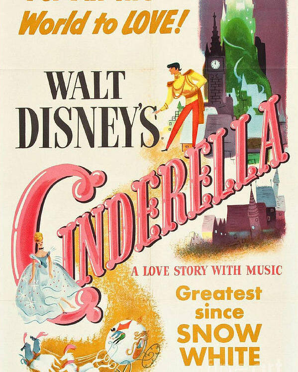 Mix Of Different Images Poster featuring the photograph Mix Of Different Images Cinderella by Action