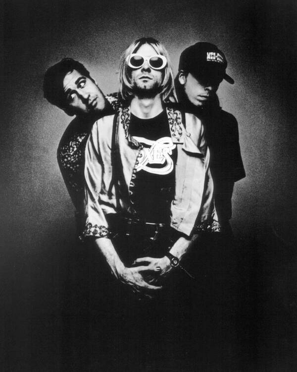 Retro Images Archive Poster featuring the photograph Nirvana Band by Retro Images Archive
