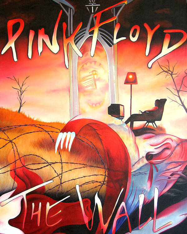 Pink Floyd The Wall Poster by Joshua Morton