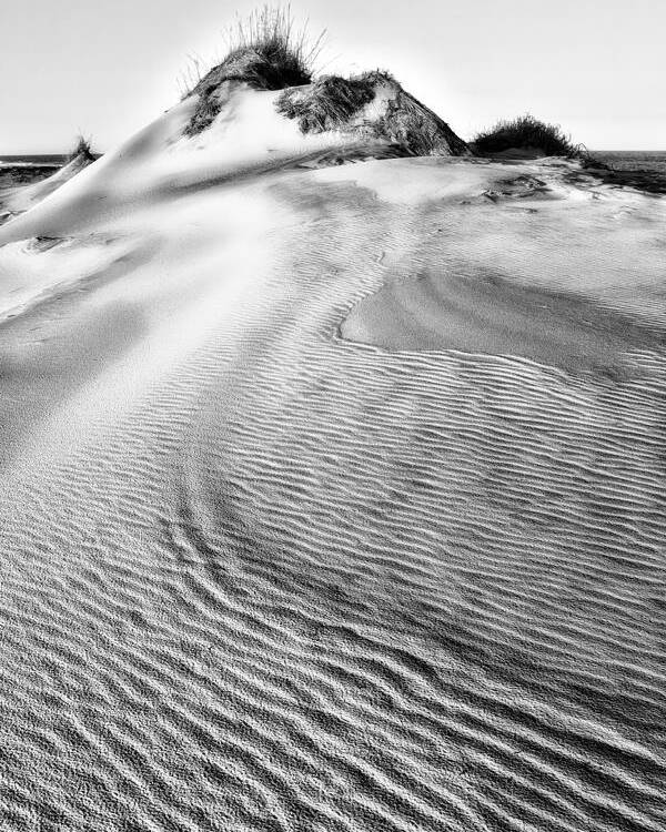 Sand Dune Textures - Outer Banks II Poster by Dan Carmichael - Pixels