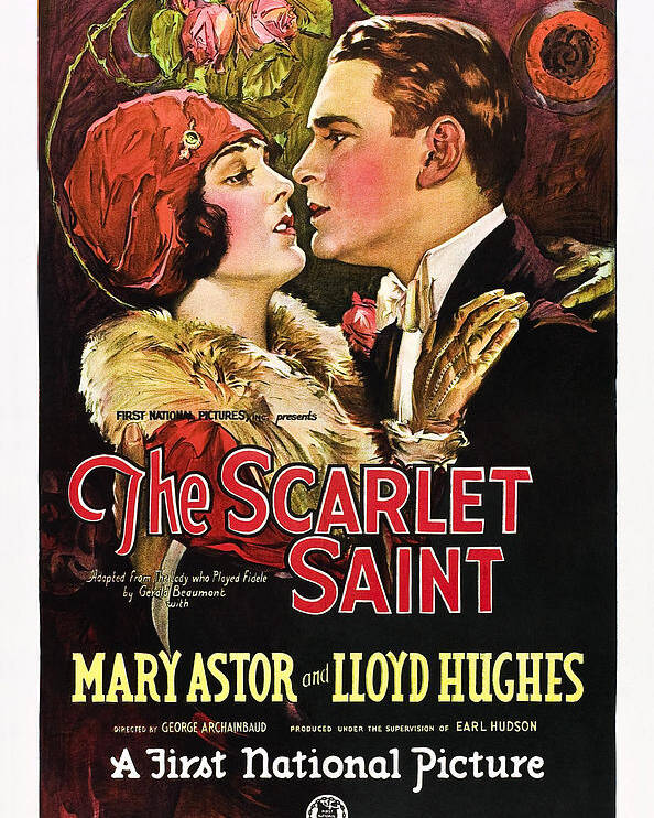 Ongrijpbaar Verwachten server The Scarlet Saint, From Left Mary Poster by Everett - Fine Art America